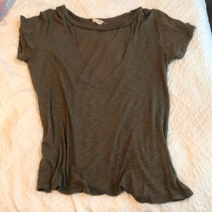 Dress up v neck shirt